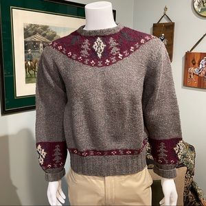 Vintage Polo by Ralph Lauren Hand Knit Ski Sweater